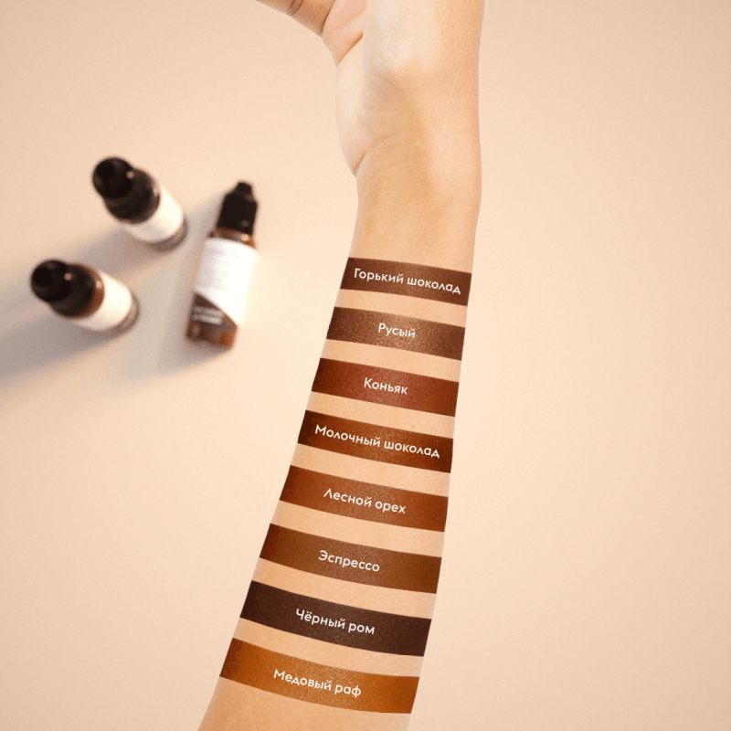 Pigment do brwi ETALON MIX 2 Mleczna Czekolada - obrazek 2