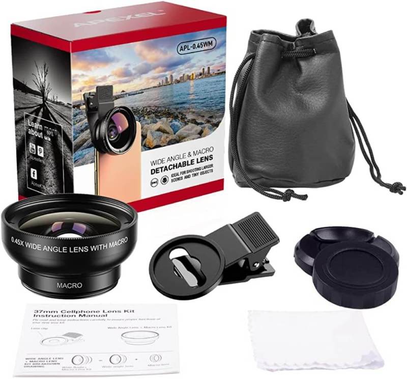 Obiektyw do telefonu APEXEL 2w1 - obrazek 3