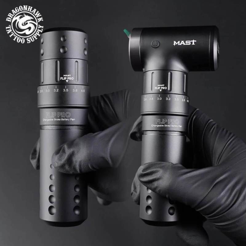 Maszynka do tatuażu MAST Flip Pro Black - obrazek 3