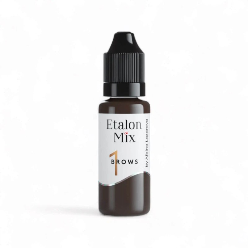 Zestaw pigmentów do brwi ETALON MIX TRIO 15ml - obrazek 2