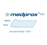 Podfoliowany podkład MEDPROX Line 50x50cm Biały - obrazek 2