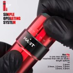 Maszynka do tatuażu MAST Flip Rotary Purple Gradient - obrazek 4