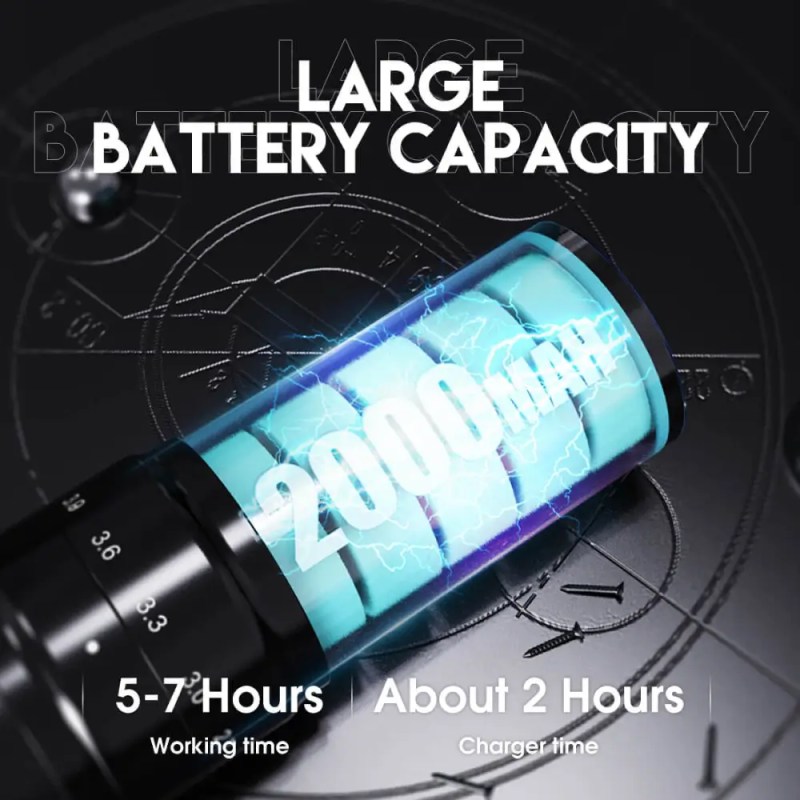 Maszynka do tatuażu MAST FOLD 2 PRO Black - obrazek 4