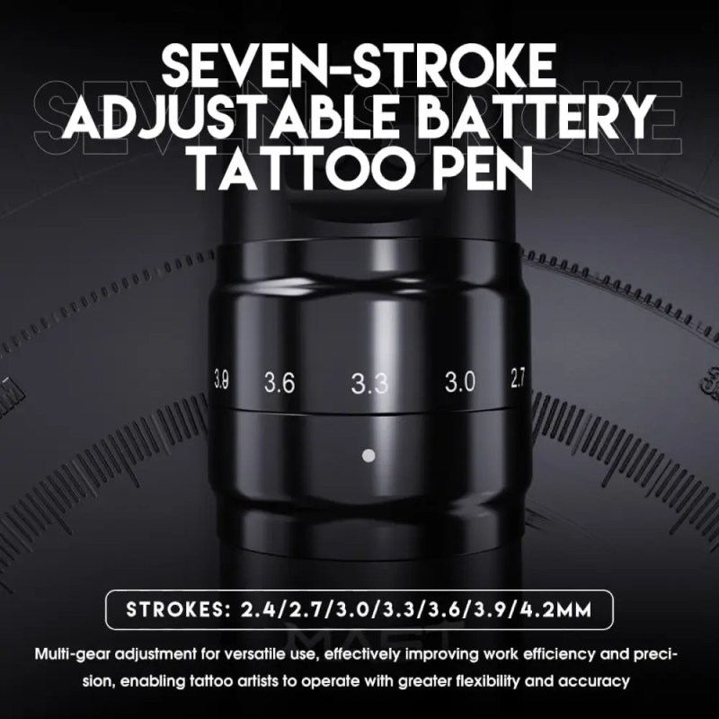 Maszynka do tatuażu MAST FOLD 2 PRO Black - obrazek 3