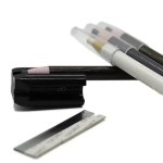 Nożyk do ostrzenia kredek samoobierających 10szt - obrazek 2