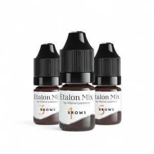 Zestaw pigmentów do brwi ETALON MIX TRIO 5ml