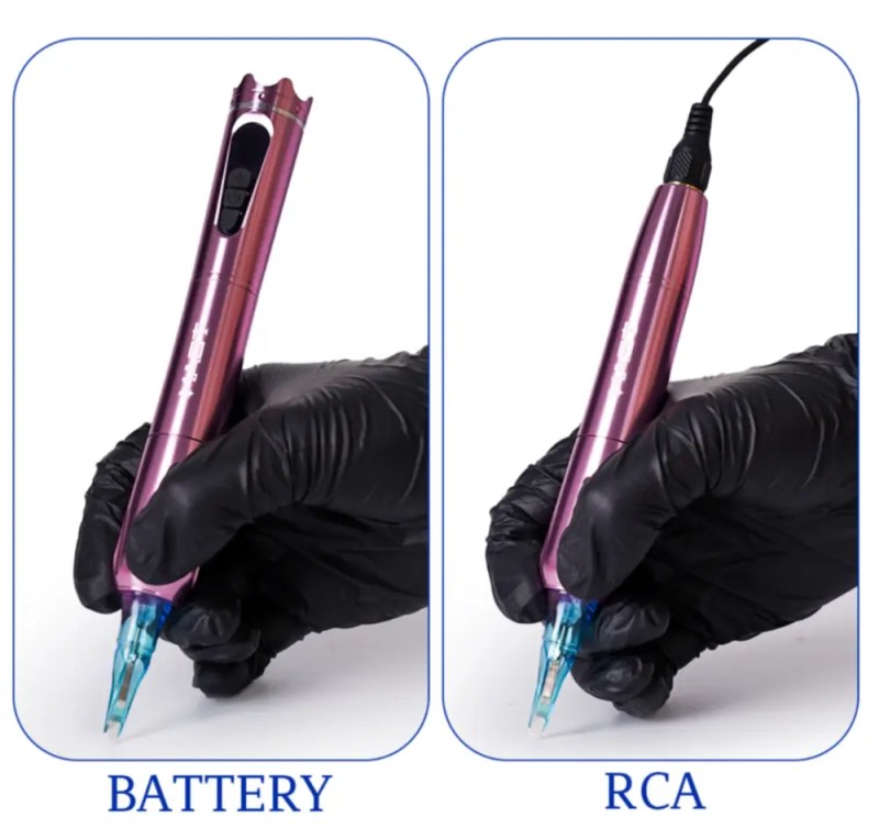 Maszynka do tatuażu MAST Crown Pink - obrazek 3